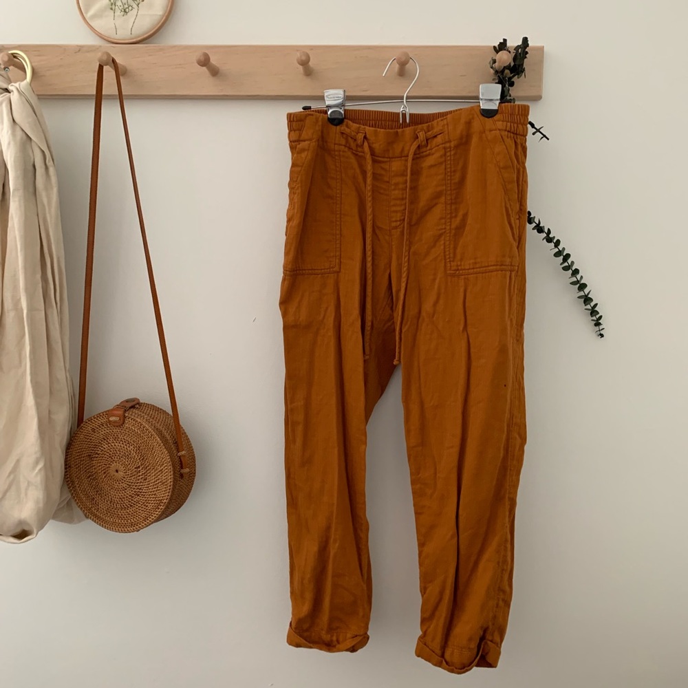 Rust joggers